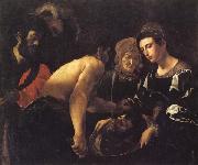 CARACCIOLO, Giovanni Battista Salome with the Head of John the Baptist Spain oil painting artist